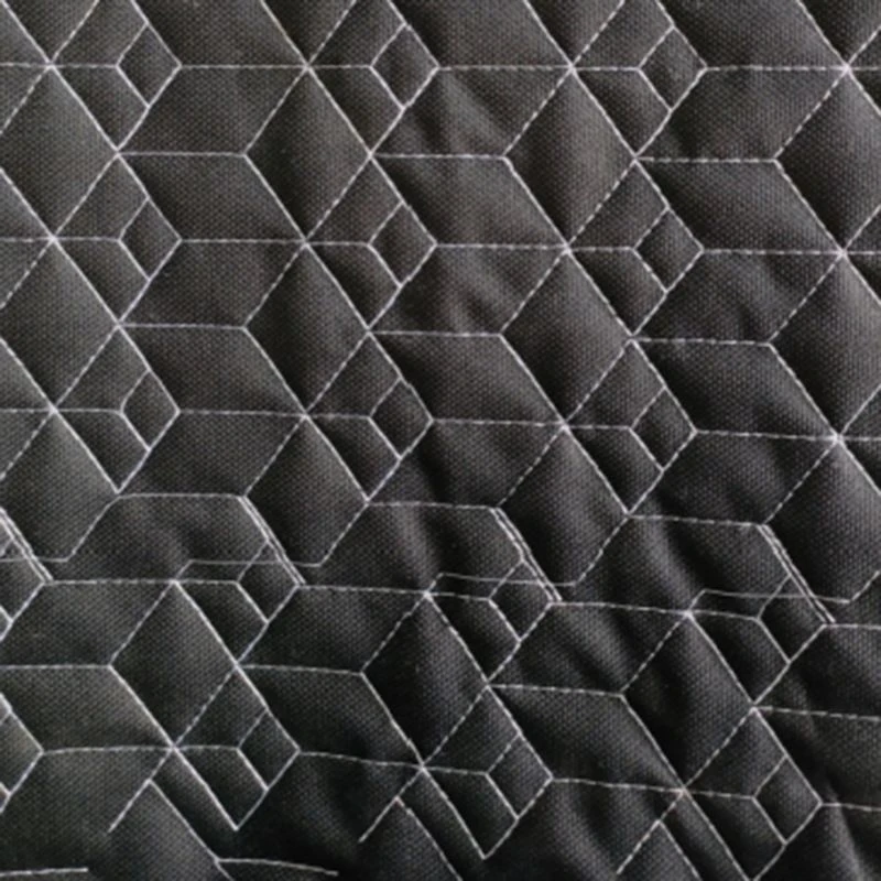Wave Pattern Quilted Fabric suppliers